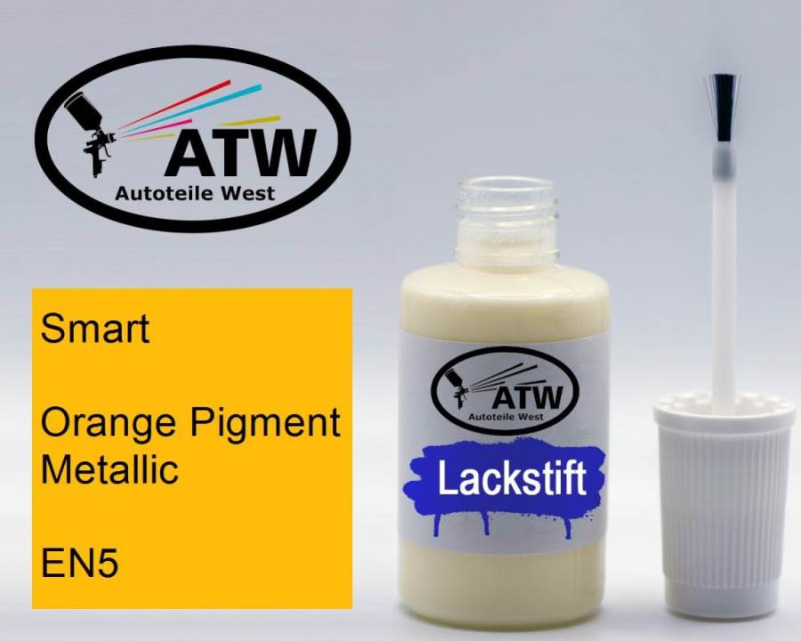 Smart, Orange Pigment Metallic, EN5: 20ml Lackstift, von ATW Autoteile West.